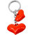 Faynci Twin cool heart love ball Key Chain