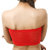 Hothy Non-Padded Strapless Tube Bra (Red,Cyan,Brown,Cream)