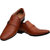 KSR DARK BROWN LEATHER LOOK  MENS SHOES KSR2001