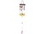 Discount4product Feng Shui Metal  Wooden Wind Chime Pipes Hanging For Positive Energy-Mt536squere