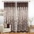 Choco Creation Coffee Fire Panal Curtain 5ft Pack Of 2