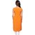 Aiza collection orange designer stitched crepe designer kurti