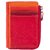 Visconti Rainbow Phi Phi Bi-Fold Red & Multi Color Genuine Leather Coin Purse For Woman
