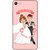 Print Opera Hard Plastic Designer Printed Phone Cover for   Vivo Y66/Vivo V5 Lite Best bride and groom in pink