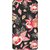 Print Opera Hard Plastic Designer Printed Phone Cover for   Vivo Y66/Vivo V5 Lite Artistic flower with brown background in red colour