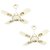 MinMax 24 Classic Pack of Two 4 Blade Hi-Speed Ceiling Fan (Ivory)