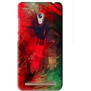 Buy Snooky Printed Modern Art Mobile Back Cover For Asus Zenfone 6 Red Online 299 From Shopclues