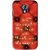 Snooky Printed We Deserve Mobile Back Cover For Micromax Canvas Magnus A117 - Red