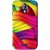 Snooky Printed Color Waves Mobile Back Cover For Micromax Canvas Magnus A117 - Multi