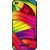 Snooky Printed Color Waves Mobile Back Cover For Lava Iris X8 - Multi