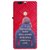 Snooky Printed Be Positive Mobile Back Cover For Huawei Honor 8 - Red