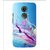 Snooky Printed Blooming Color Mobile Back Cover For Moto X 2nd Gen. - Multi