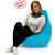 Beanbagwala Original XL BEAN BAG-TURQUOISE-COVERS(Without Beans)-Buy One Get One Free