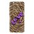 Snooky Printed Love Rove Mobile Back Cover For Vivo Y66 - Brown