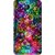 Snooky Printed Funky Bubbles Mobile Back Cover For Micromax Canvas Unite 2 - Multi