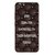 Snooky Printed Beautiful Things Mobile Back Cover For Vivo Y53 - Brown