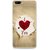 Snooky Printed Love Heart Mobile Back Cover For Huawei Honor 6 Plus - Multi
