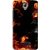Snooky Printed Fire Lamp Mobile Back Cover For Lenovo A2010 - Orange
