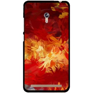 Buy Snooky Printed Flamy Fire Mobile Back Cover For Asus Zenfone 6 Red Online 299 From Shopclues