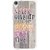 Snooky Printed Never Give Up Mobile Back Cover For HTC Desire 820 - Multi