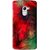 Snooky Printed Modern Art Mobile Back Cover For Lenovo K4 Note - Red