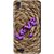 Snooky Printed Love Rove Mobile Back Cover For Lenovo A3900 - Brown