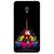 Snooky Printed Rainbow Music Mobile Back Cover For Asus Zenfone Go ZC451TG - Black
