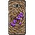 Snooky Printed Love Rove Mobile Back Cover For Samsung Tizen Z3 - Brown