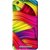 Snooky Printed Color Waves Mobile Back Cover For Gionee Marathon M5 - Multi
