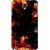Snooky Printed Fire Lamp Mobile Back Cover For Samsung Galaxy Note 3 neo - Orange