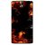 Snooky Printed Fire Lamp Mobile Back Cover For OnePlus One - Orange