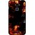 Snooky Printed Fire Lamp Mobile Back Cover For Coolpad Note 3 Lite - Orange