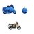 AutoStark Water Resistant Blue Bike Cover Bike Body Cover Military Design For Honda Dazzler