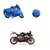 AutoStark Water Resistant Blue Bike Cover Bike Body Cover Military Design For KTM RC 200