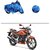 AutoStark Water Resistant Blue Bike Cover Bike Body Cover Military Design For Honda Xtreme