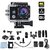 IBS 4K Ultra HD 16 MP WiFi Waterproof Action CCamera (Black)