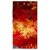 Snooky Printed Flamy Fire Mobile Back Cover For Micromax Canvas Nitro 2 A311 - Red