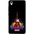 Snooky Printed Rainbow Music Mobile Back Cover For Lava Iris X9 - Black