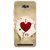 Snooky Printed Love Heart Mobile Back Cover For Asus Zenfone Max - Multi