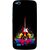 Snooky Printed Rainbow Music Mobile Back Cover For Gionee Elife E3 - Black