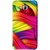 Snooky Printed Color Waves Mobile Back Cover For Samsung Galaxy J7 - Multi