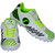 Feroc Green White Spirit Cricket Sports shoe
