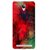 Snooky Printed Modern Art Mobile Back Cover For Vivo Y28 - Red