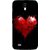 Snooky Printed Crying Heart Mobile Back Cover For Gionee Pioneer P2S - Black