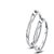 SILVERISH 92.5 Silver Couple Band Platinum Plated Silver Ring Set SCBR114-P