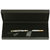 P-149 Lampo Silver Check Grid Lines Fountain Pen with Golden Trim