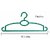 DailyEssentialz Premium Quality Long Lasting Tubular Clothes Hanger with Trouser Bar, Heavy Duty  Durable