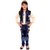 Meia for girls Yellow denim Top Jeans & Jacket set