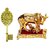 Gold Plated-cow and calf Antique Kuber Kunji For your Good Luck, Wealth And Success