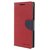 UTTOO Premium Fancy Wallet Diary Faux Leather Mobile Flip Case Cover Pouch With Card Slots  Stand View For Huawei Honour 4C - Red
